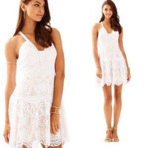Lilly Pulitzer Adella Lace Dress White
